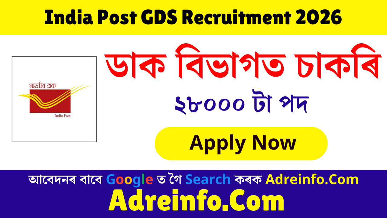 India Post GDS Recruitment 2026