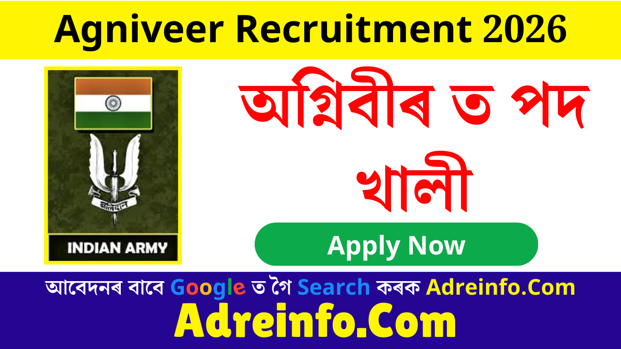 Indian Army Agniveer Recruitment 2026