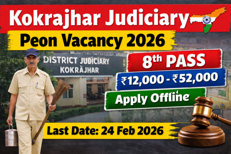 Kokrajhar Judiciary Recruitment 2026